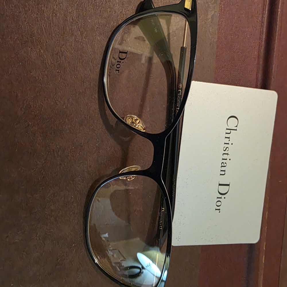 Dior Black Eyeglasses